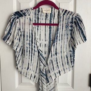 Vestique Tie Dye Wrap Top